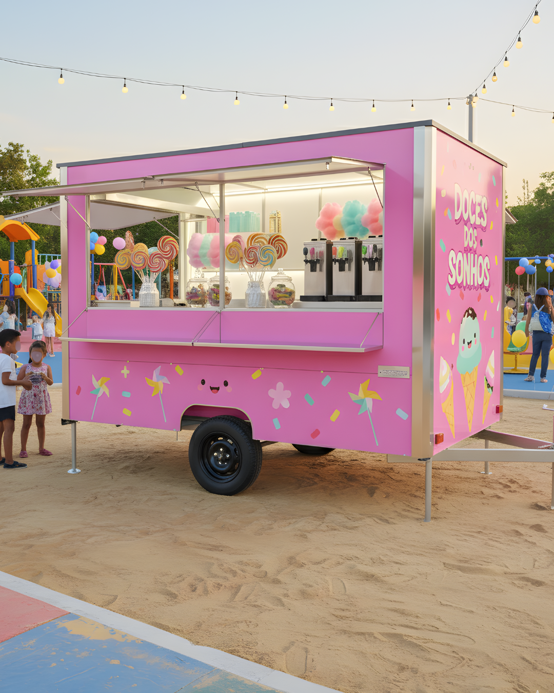 Trailer Rosa – Doces