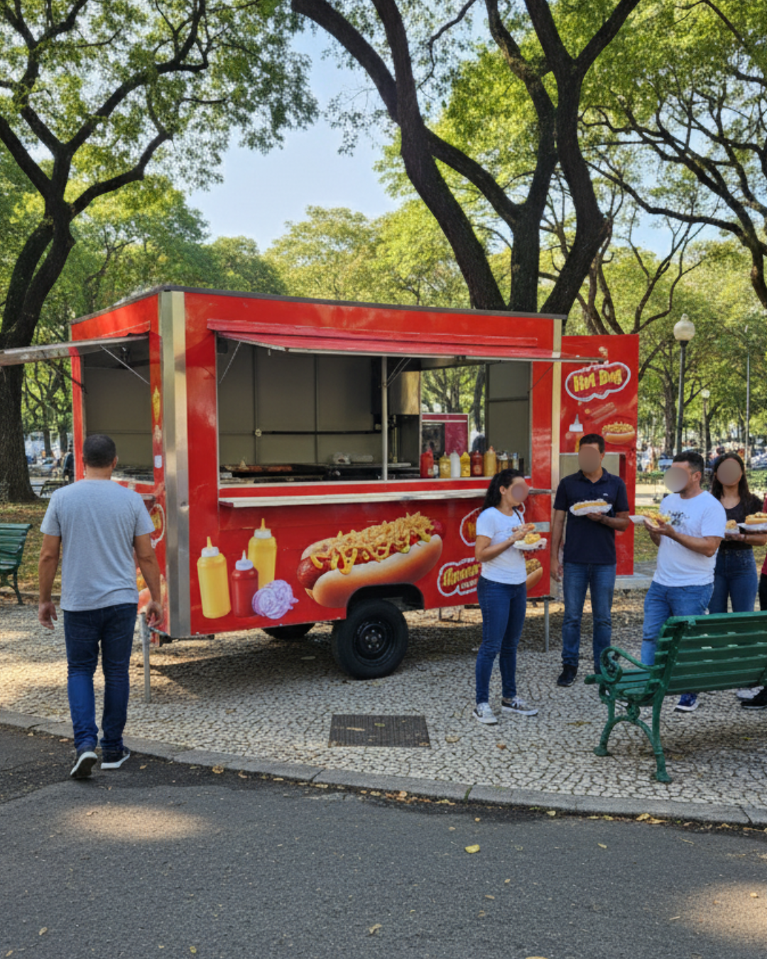 Trailer Vermelho – Hot Dog